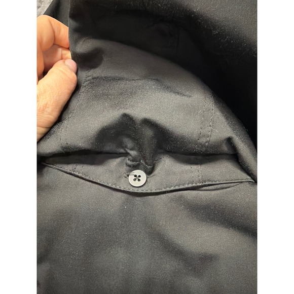 MICHAEL Michael Kors Hooded Trench Coat Belted Snap Button Pockets Women PL - Picture 15 of 16